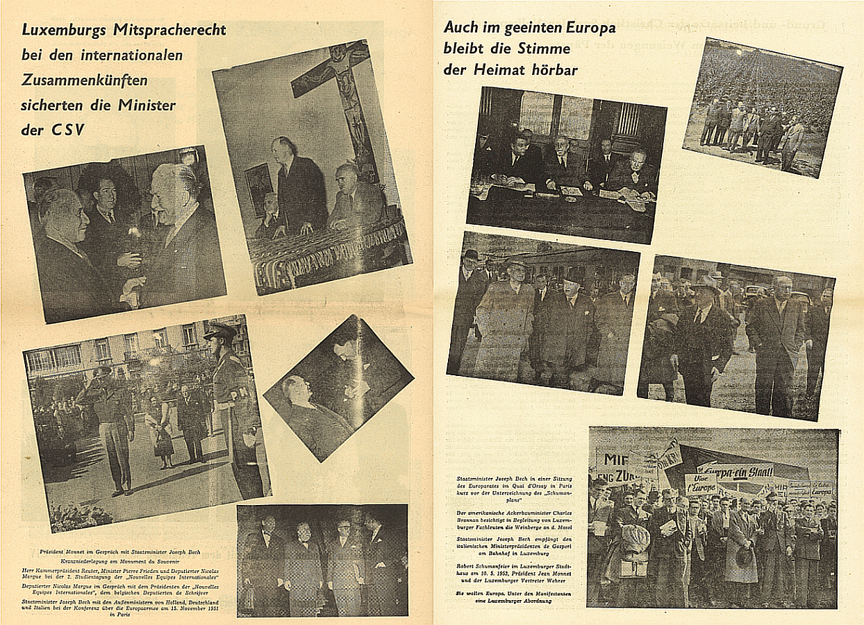 CSV Wahlen 1954