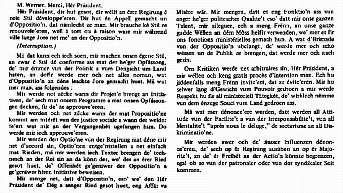 Werner Usprooch 1974